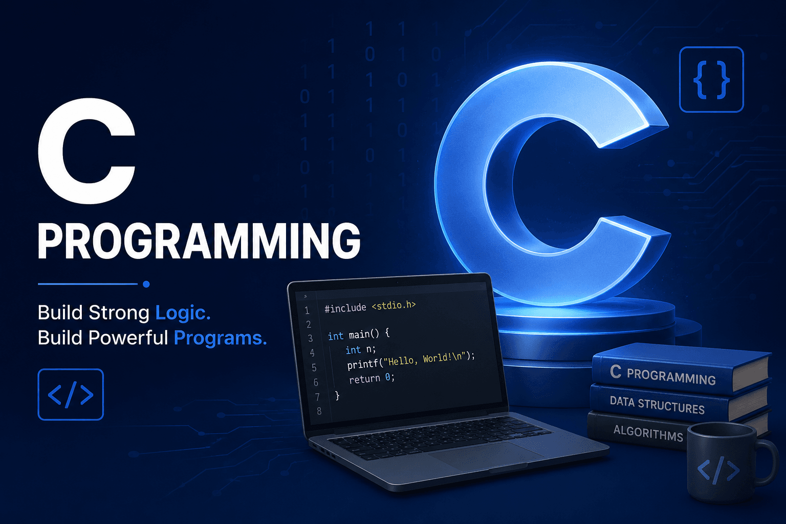 C programming language artwork