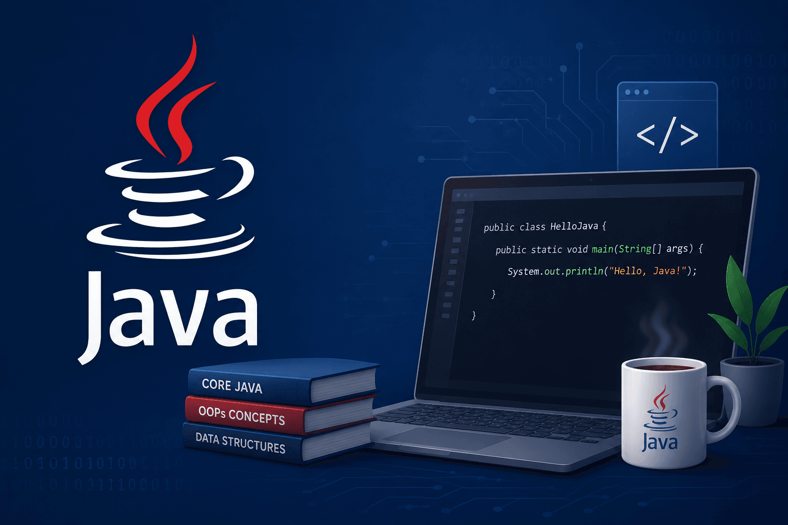 Java course artwork