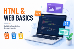 HTML & Web course artwork